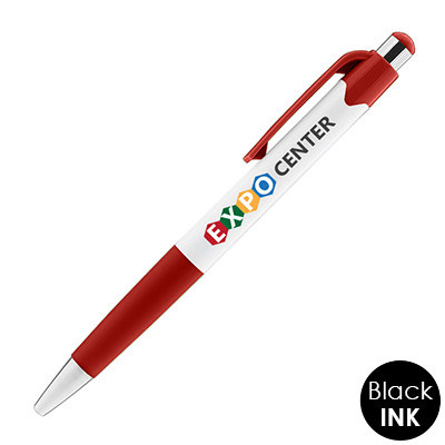 Full-color pen with custom imprint.