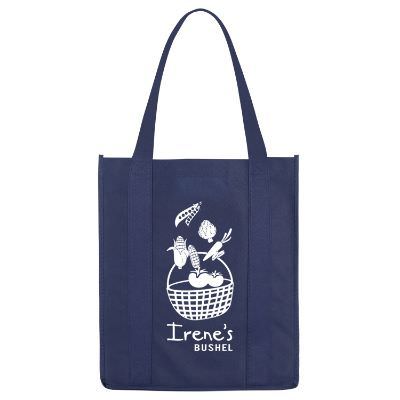 Polypropylene lime bag with custom logo, matching bottom insert and reinforced handles.