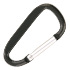60mm Black Carabiner