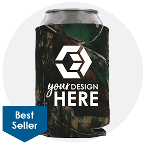True Life Camo Premium Foam Can Cooler