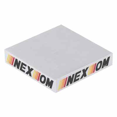 Souvenir sticky note 3 x 3 x 1/2 inch cube with full color imprint.