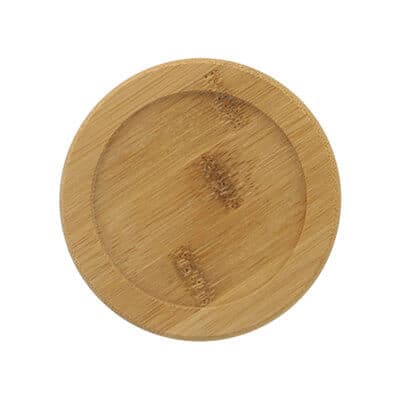 Bamboo round coaster blank.
