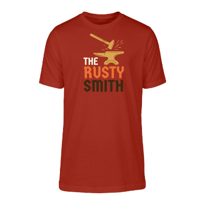 Paprika unisex short-sleeve t-shirt with personalized full color logo.