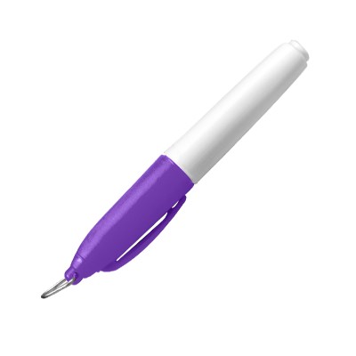 Blank mini permanent marker.