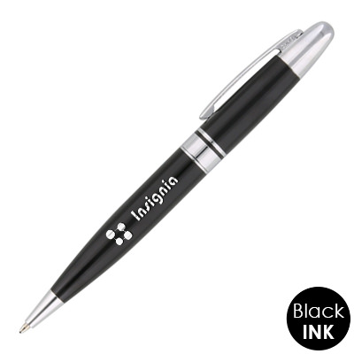 Metal first pen engraved.