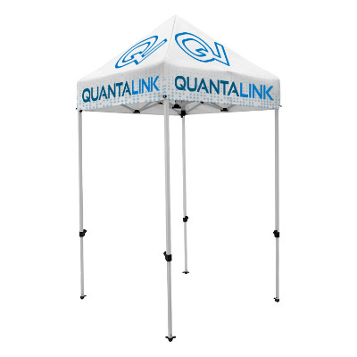 Full-color 5-ft. tent with custom imprint.
