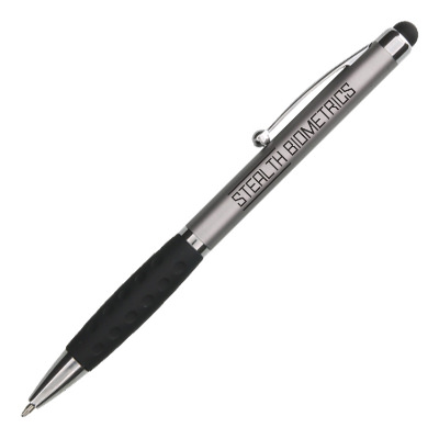 Plastic smith metallic stylus pen.