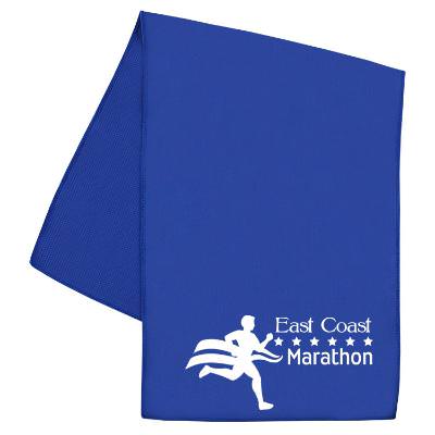 Custom titan biodegradable cooling towel.