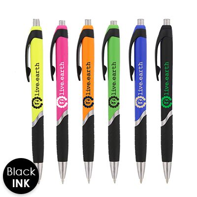 Plastic island pen.