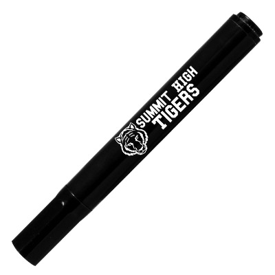 Colorful personalized permanent marker.