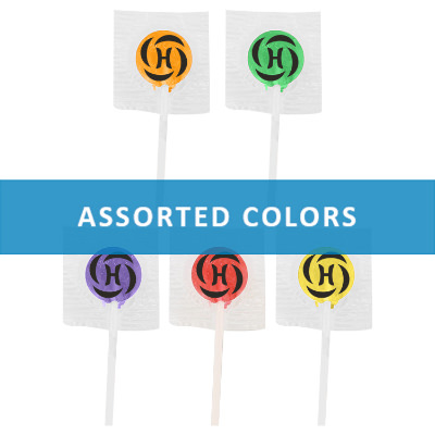 Promotional indvidually wrapped lollipops