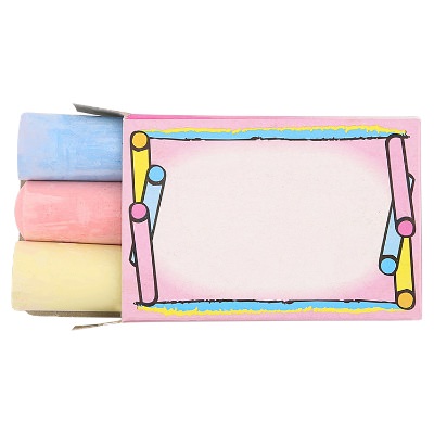 Cardboard 3 pack large chalk blank.
