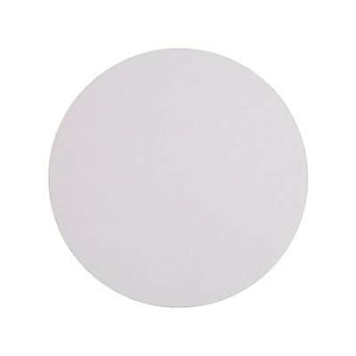 Blank natural pulpboard round coaster.