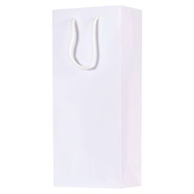 Kraft paper classic white wine eurotote blank.