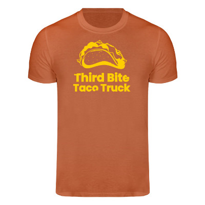 Yam short-sleeve t-shirt with custom logo.