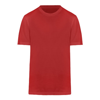 Blank revolution red tee.