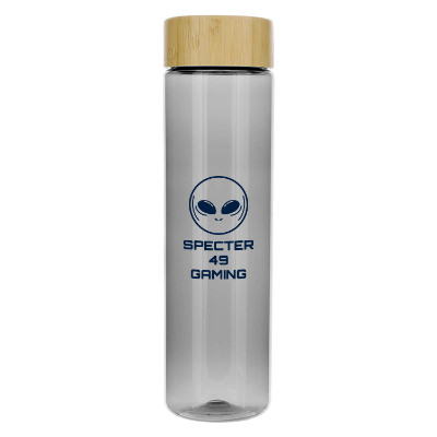 Smoke water bottle with custom logo in 27 oz.