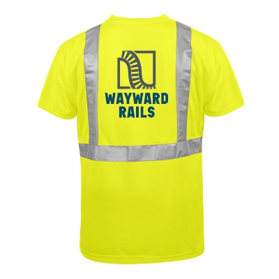 Yellow Full Color Hi-Vis T-Shirt