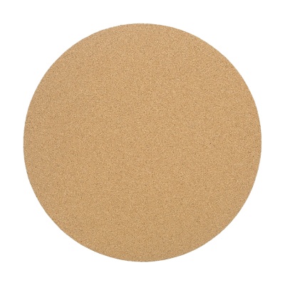 Cork 12 inches circle mat blank.