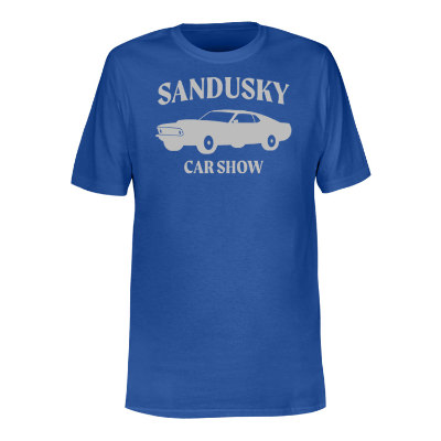 True royal custom mens t-shirt with logo.