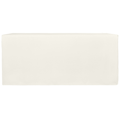 8 foot polyester bar height table cover blank.