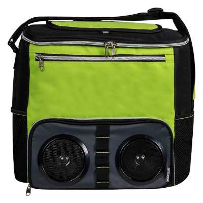 Blank lime speaker cooler.