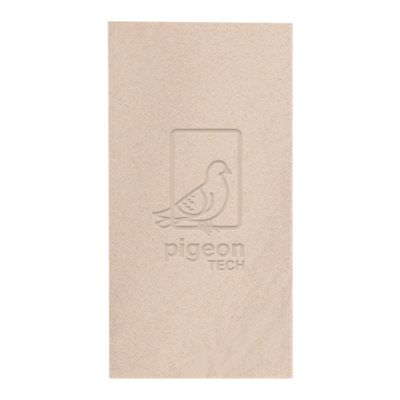 2Ply tissue kraft debossed dinner towel napkins custom imprinted.