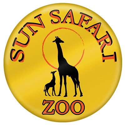 Celluloid white full color button with a custom imprint.
