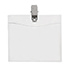 Horizontal ID Badge Holder w/ Clip