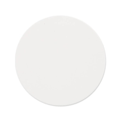 Stone and cork round coaster blank.