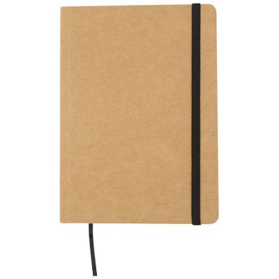 Natural paper with black journal and bookmark.