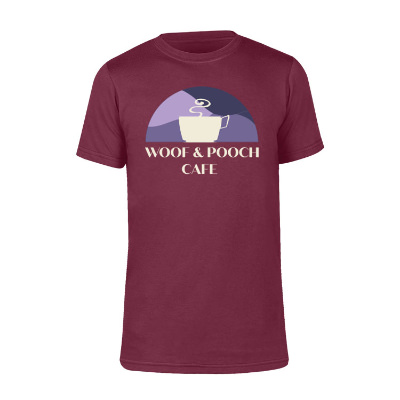 Personalized manzanita unisex t-shirt with full color logo.