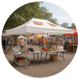 10' x 15' Pop-Up Tents