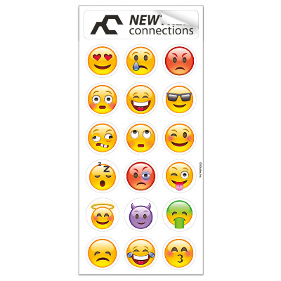 Emoji sheet stickers.