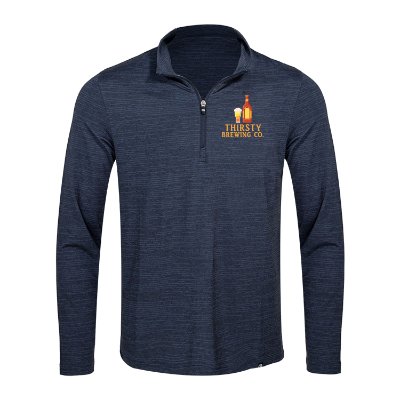 Navy Personalized Full Color Quarter-Zip