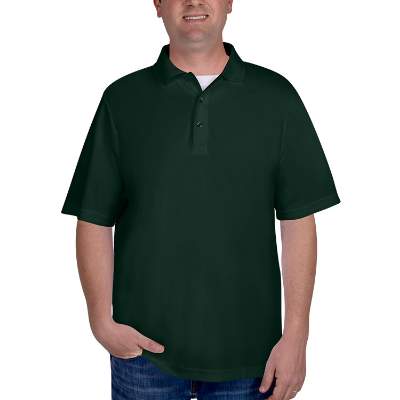 Blank forest performance polo