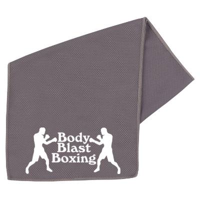 Custom cooling towel.