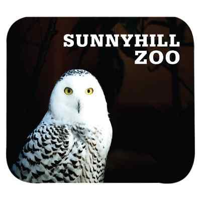 Polyester square mouse pad customized with your imprint.