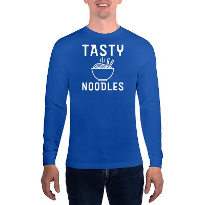 Custom royal long sleeve t-shiet with logo.