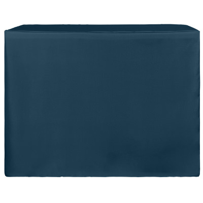 4 foot polyester demo height table cover blank.