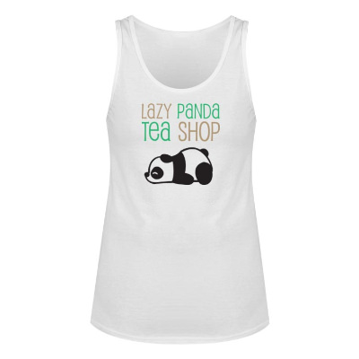 White full color personalized tank top.