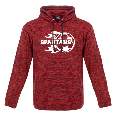 Red Fleck Customized Imprinted Sweatshirt