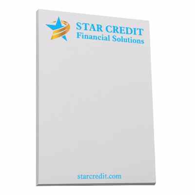 Souvenir 4x6 inch scratch pad with full color imprint.
