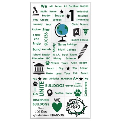 Customized full color magnet branded