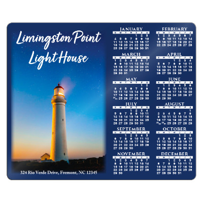12x10 inch magnet with full color imprint.
