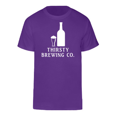 Personalized tempo teal short sleeve t-shirt with logo.