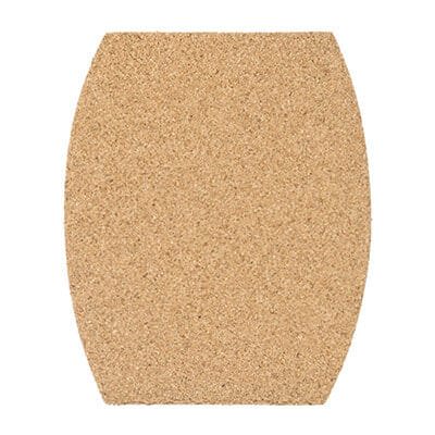 Cork barrel coaster blank.