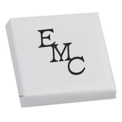 Custom individually wrapped chocolate squares