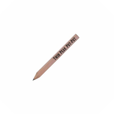 Wood round golf pencil.