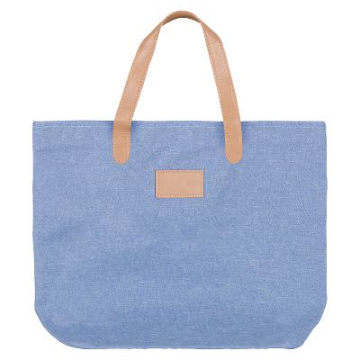 Polycanvas wine professional heathered tote blank.